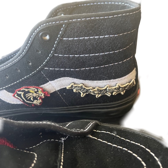 Size 8 - VANS Elijah Berle x Skate Sk8- Decon High Black - Picture 8 of 12